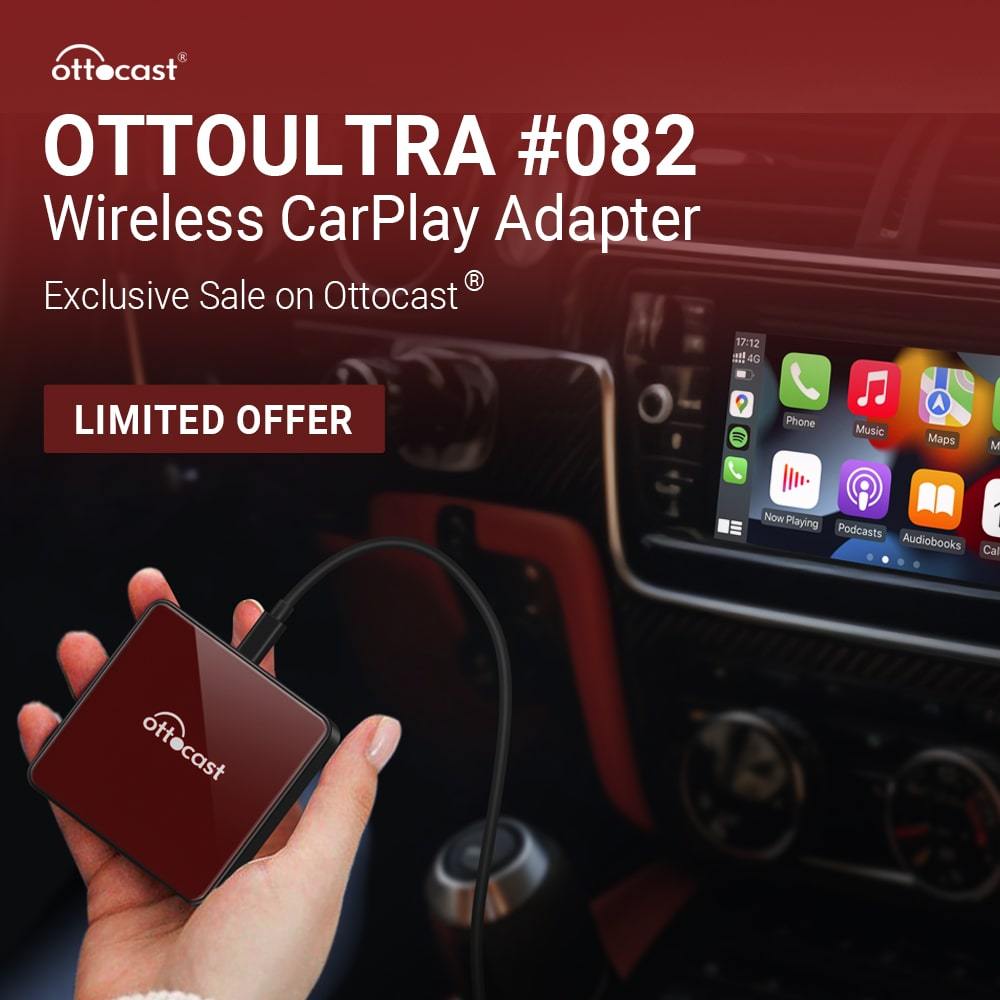 Buy OTTOCAST 2 in 1 Android Auto/CarPlay Wireless Adapter - Wired to  Wireless Apple CarPlay/andoid Dongle for Factory Wired CarPlay Car Adapter,  Play2Video (Black) Online at Best Prices in India - JioMart.