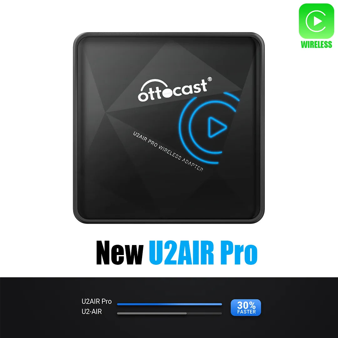 (🚗Best Smart Gift - Sale Today🎁SAVE $60 & FREE SHIPPING )⏰2023 U2AIR Pro CarPlay Wireless Adapter