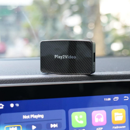🚗Best Smart Gift -Last Day Sale -SAVE $150🎁🎁-Wireless Carplay/Watch Video-Play2Video Wireless Adapter (Supports Youtube/Neflix )