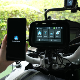 🔥सीमित समय विशेष $ 100 ऑफ-कारप्ले🔥 लाइट मोटरसाइकिल वायरलेस जीपीएस स्क्रीन