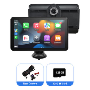 ( TODAY SALE SAVE $100 )⏰Portable 7"10" Apple CarPlay & Android Auto Car Display Screen