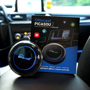 (Summer Travel Sale - Save $150) PICASOU 2 CarPlay AI Box-Improve driving happiness
