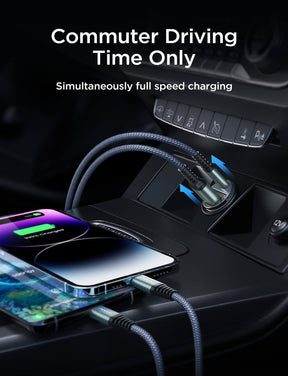 🔥Hot Sale for 45%OFF🔥2023 Newest Pull-ring Design Fast Charging Car Charger