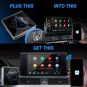 U2 Air/A2 Air Pro Wireless CarPlay Adapter